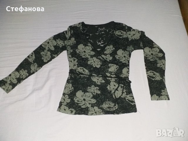 Дамска блуза с тюл С/М