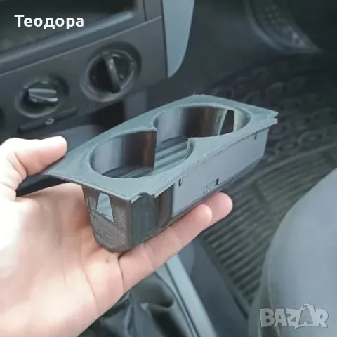 🥤 CUP HOLDER за Škoda Fabia Mk1, снимка 3 - Аксесоари и консумативи - 56279479