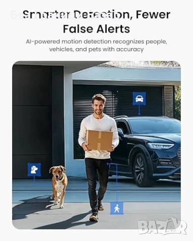 Нова 2K Безжична Камера Reolink с ColorX Нощно Виждане + Соларен Панел, снимка 6 - Други - 50636679