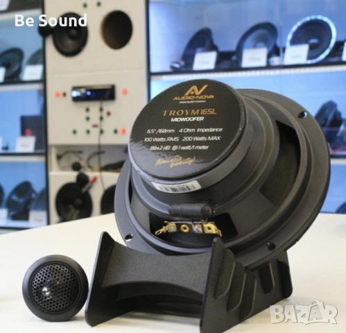 2 компонентна аудио с-ма 6.5' AUDIO NOVA CS-162L _100w Rms , снимка 2 - Тонколони - 53918127