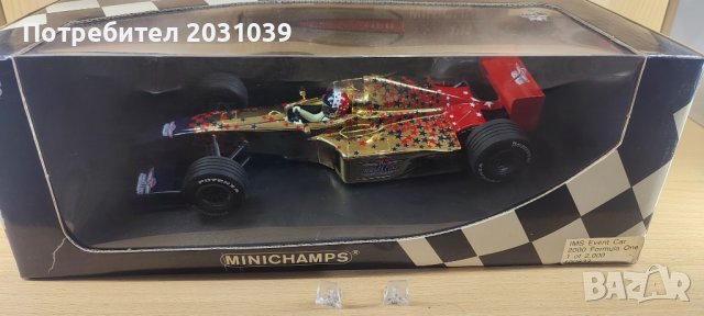 Formula 1 Колекция - Ferrari 2000 U.S. GP Minichamps, снимка 9 - Колекции - 36657846