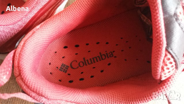 Columbia Ventrailia II Outdry BL1753 Sunset Red/White 683 Размер EUR 37 / UK 4 дамски детски 76-12-S, снимка 11 - Маратонки - 36831122