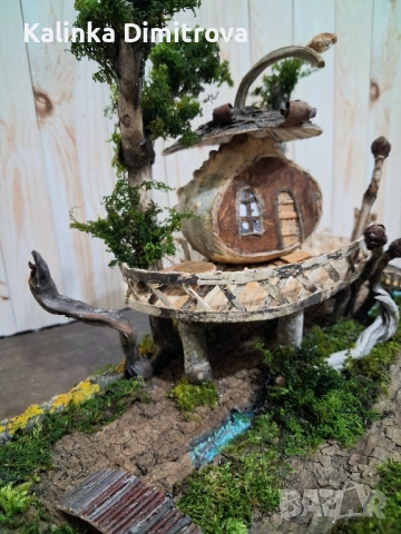 Къщичка на дърво,изработена само с естествени материали., снимка 16 - Други стоки за дома - 52313644