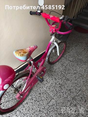 Барби велосипед с 20 цола гуми, снимка 5 - Велосипеди - 53295401
