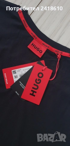 Hugo Boss HUGO Laze T - Shirt Cotton Mens Size M НОВО! ОРИГИНАЛ! Мъжка Тениска!, снимка 5 - Тениски - 53917990