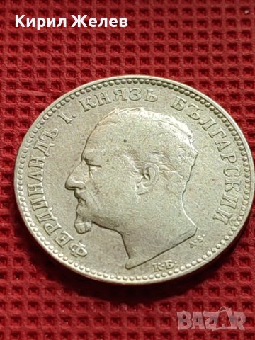 Сребърна монета 1 лев 1891г. КНЯЖЕСТВО БЪЛГАРИЯ ФЕРДИНАНД ПЪРВИ ЗА КОЛЕКЦИОНЕРИ 40579, снимка 8 - Нумизматика и бонистика - 42491862