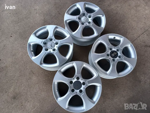 4 бр. чисто нови алуминиеви джанти RC DESIGN 15 цола 5x112, централен отвор 66.6 , ET44, 6J, снимка 4 - Гуми и джанти - 48473476