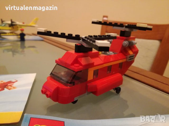 Конструктор Лего - модел LEGO Creator 3 в 1: 31003 - Red Rotors, снимка 2 - Конструктори - 38177779