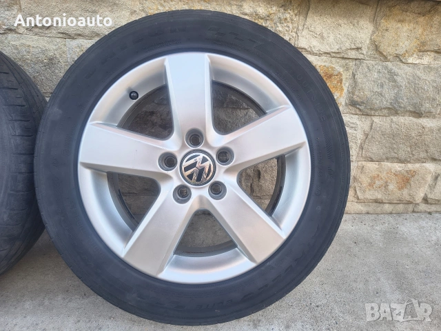 5x112 - 16 цола 5х112 Golf 5 6 7 - 5 x 112, снимка 6 - Гуми и джанти - 54305436