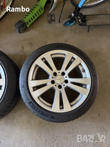 Алуминиеви джанти Mercedes 225/45 ZR17 Michelin
5x112
, снимка 7 - Гуми и джанти - 55952483