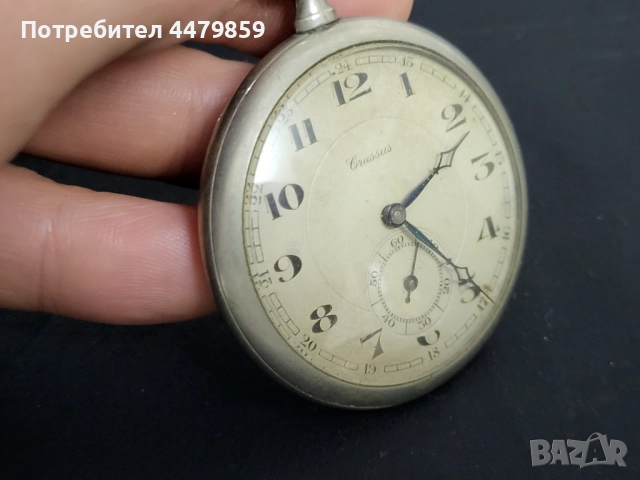 Стар джобен часовник , снимка 2 - Джобни - 51869103