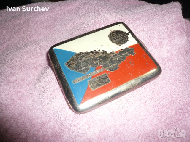 стара табакера за цигари, снимка 1 - Антикварни и старинни предмети - 34178881