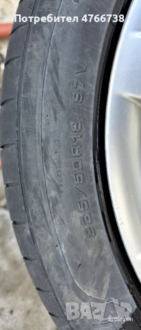 R 18  5x112 с гуми , снимка 2 - Гуми и джанти - 54015473