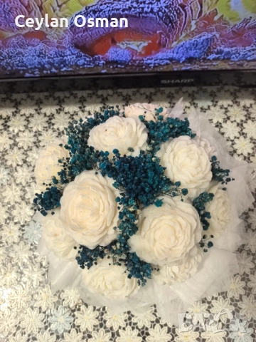 Ароматен букет от соев восък 