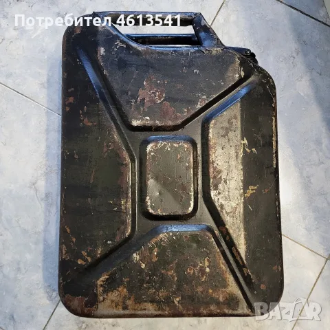 Стара воена туба за гориво, снимка 6 - Колекции - 56336786