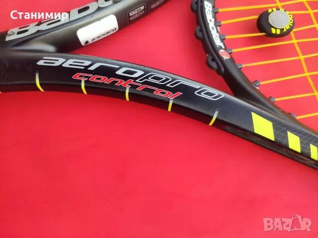 Професионална ракета Babolat AeroPro Control 98 кв. инча / 320g , снимка 11 - Тенис - 55881653
