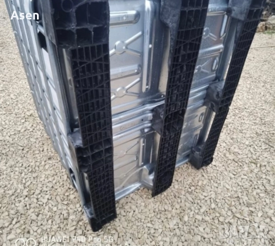 Съд за вода 1000 литра | IBC контейнери и бидони за течности на изгодни цени, снимка 3 - Напояване - 52294963