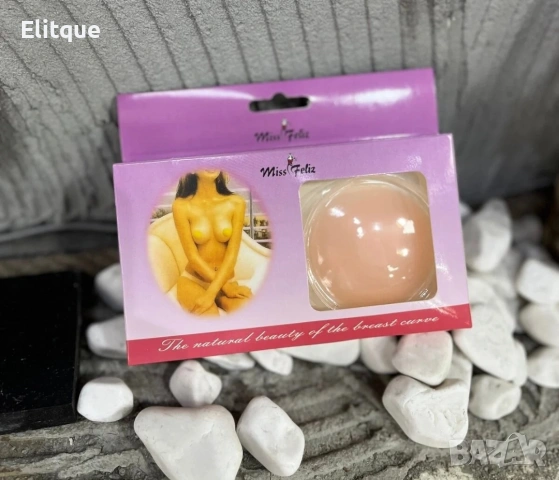 Самозалепващи силиконови лепенки за зърна – 7 см