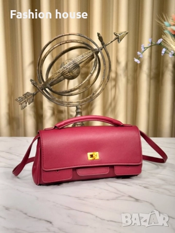 Balenciaga дамска чанта,екрю,черно,бордо, снимка 2 - Чанти - 52371797