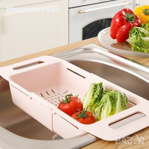 Разтегателен гевгир за мивка, снимка 3 - Аксесоари за кухня - 36938779