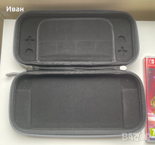 Твърд калъф за Nintendo Switch / Nintendo Switch OLED - сив, снимка 4 - Аксесоари - 53951354