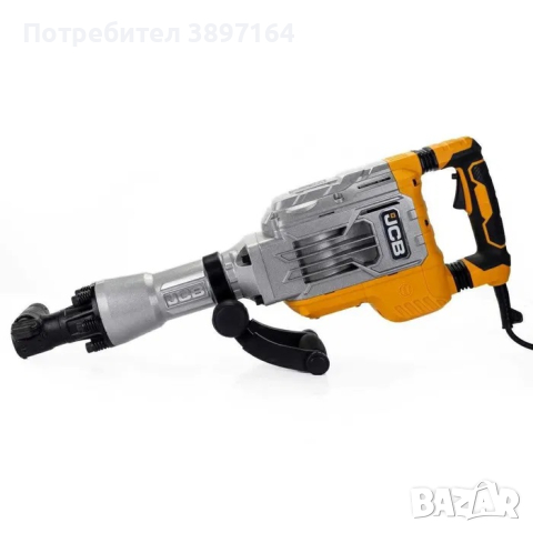 ОРИГИНАЛЕН НЕМСКИ КЪРТАЧ JCB електрически 1700W 30мм Hex JCB-DH1700-E 65J, снимка 6 - Други инструменти - 44711257