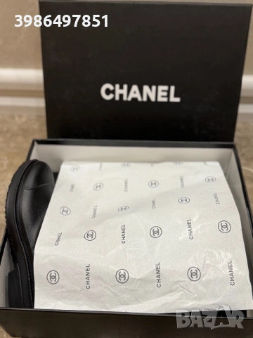 Гумени ботуши Chanel , снимка 5 - Дамски ботуши - 53274813
