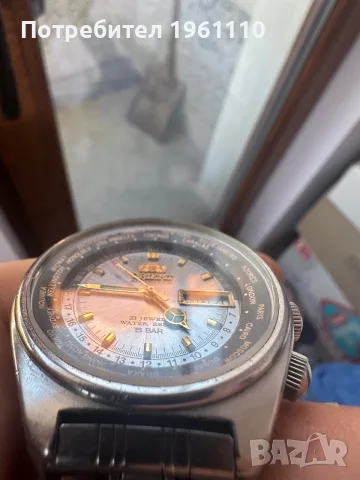 ORIENT World Time Automatic. 80-те години на миналия век., снимка 12 - Антикварни и старинни предмети - 56348972