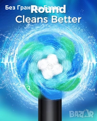 Нова Електрическа четка за зъби с 8 глави, 4 режима и 60 дни батерия, снимка 2 - Други - 52750395