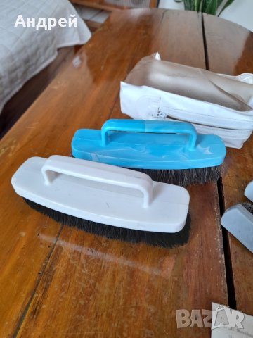 Стар комплект четки за обувки, снимка 5 - Антикварни и старинни предмети - 42420977