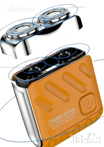 Компактен тример за интимни зони, снимка 3 - Тримери - 50705999