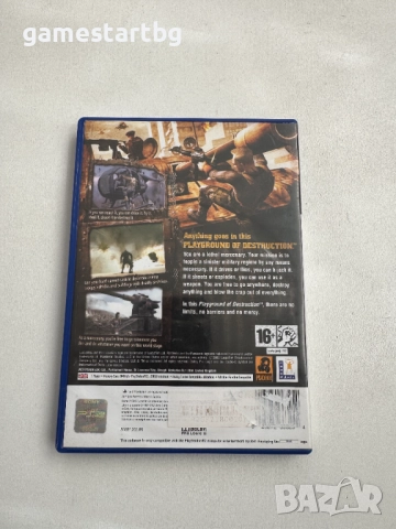 Mercenaries Playground of Destruction за PS2, снимка 3 - Игри за PlayStation - 52850660