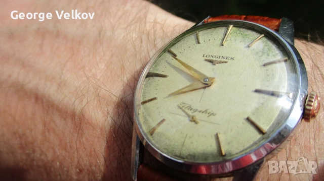 Longines Flagship, ref. 101, 1958, cal. 30L (Omega, Tissot), снимка 4 - Мъжки - 54245932