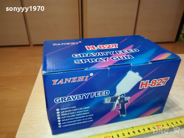 ПИСТОЛЕТ ЗА БОЯДИСВАНЕ-НОВ 3001251100, снимка 5 - Други инструменти - 48889936