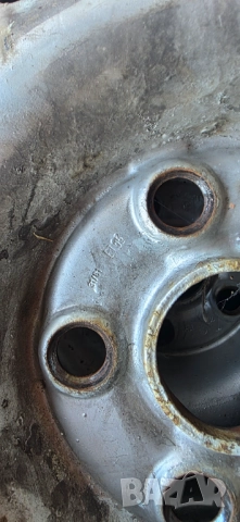 4 броя стоманени джанти за бус VW T4, 15 цола, 5х112, 6J, ET55., снимка 3 - Гуми и джанти - 52777491