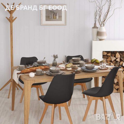 ПРОМОЦИЯ Висококачествени трапезни столове LQ-YJX-4HEI, снимка 3 - Столове - 32204444