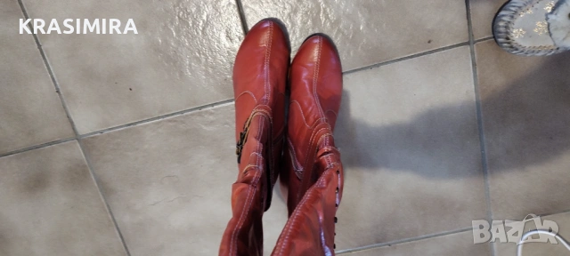 БОТУШИ , снимка 2 - Дамски ботуши - 53884580