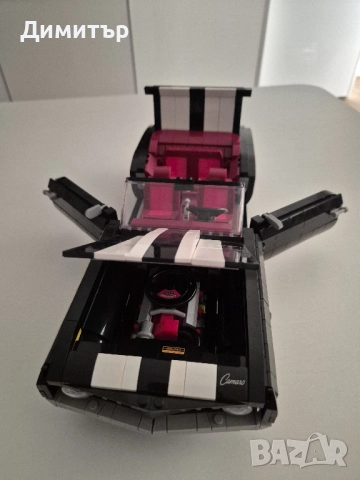 MOC / реплика на 10304 Chevrolet Camaro Z/28 1969, снимка 3 - Конструктори - 52735333