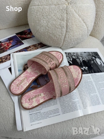 Комплект чанта на Parfois и чехли на LBD, снимка 2 - Чехли - 53153785