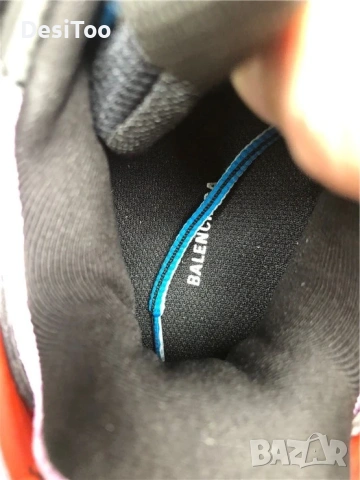 Balenciaga Track Sneaker "Black/Orange/Multicolor" , снимка 4 - Маратонки - 54359020