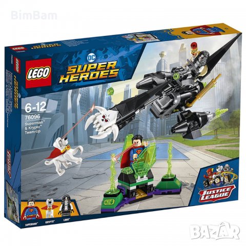 LEGO®76096 Super Heroes - Superman & Krypto Team-Up / Супермен, снимка 1 - Конструктори - 38868096