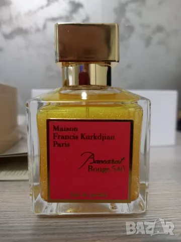 MAISON FRANCIS KURKDJIAN Baccarat Rouge 540 EDP- парфюм с брокат 70мл., снимка 4 - Унисекс парфюми - 48943032