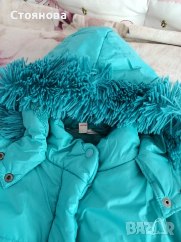 Зимно яке за момиче, снимка 4 - Детски якета и елеци - 52396861