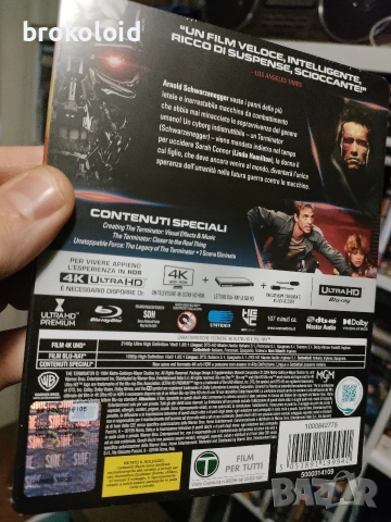 Terminator 1984 4k UltraHD Steelbook, снимка 2 - Blu-Ray филми - 54071447