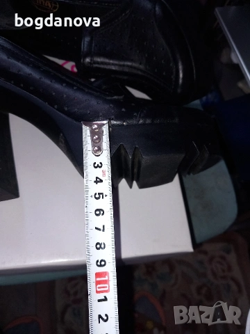 Нови български затворени обувки от естествена кожа, снимка 13 - Дамски обувки на ток - 53986189