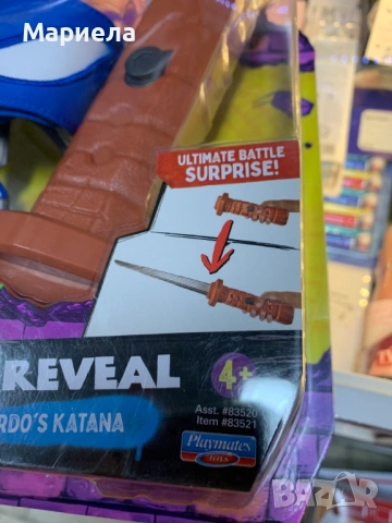 Teenage Mutant Ninja Turtles / Оръжие с маска на костенурка нинджа / Леонардо, снимка 4 - Други - 53898092