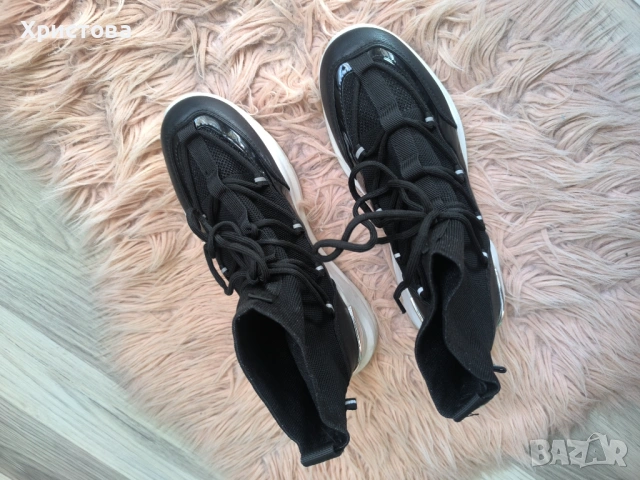 Маратонки от плат тип бота - 10 Е, снимка 3 - Маратонки - 53929549