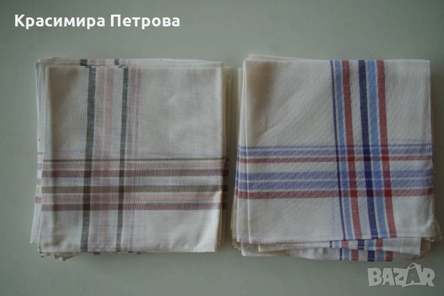 Носни кърпи от плат - мъжки и дамски , снимка 3 - Други - 30599532