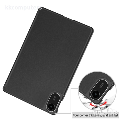 ENKAY HAT PRINCE Калъф със Стойка за Xiaomi Redmi Pad 2 - PU Кожа, Авто Wake/Sleep, Протектор, 7 Цвя, снимка 11 - Калъфи, кейсове - 52144271