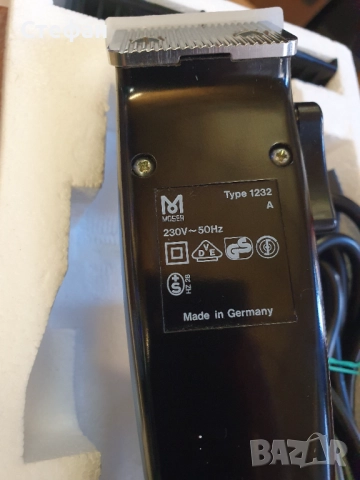 Машинка за подстригване MOSER Type 1232 Чисто нова. Произведена в Гермация. Пълен комплект., снимка 5 - Машинки за подстригване - 51959487